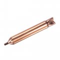 Copper Refrigerator Filter Dryer 18 4 X 129mm With 2 End Inner Dia 3 3x5 3x6 5mm 