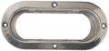 Grote 43723 Theft-resistant Mounting Flange For 6 Oval Lights Steel 
