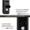 Vipmotoz Full Led Rear Bumper License Plate Light Tag Lamp Assembly Replacement For 2018-2023 Jeep Wrangler Jl 1-piece Driver