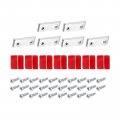 Magnetic Door Catch 7 Pack Cabinet Shelf-adhesive Magnets Drawer For Kitchen Closet To Keep Closed Silver 
