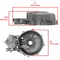 Caltric 11341-my2-621 11341-my2-620 Left Cranckase Cover Compatible With Honda Xr650l 1993-2024 Bike