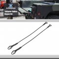 X Autohaux Pair Rear Tailgate Cables Lift Gate Support Straps Pickup For Dodge Ram 1500 2500 3500 55276074ac
