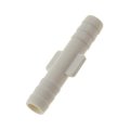 Hard Vacuum Tubing Connector 1 4 In By Outer Diameter Straight Plastic 10 Pieces White Color Alx-pau-rb-493-006-cl360a50