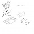 Polaris Atv Passenger Seat Pivot Weld Medium Gloss Black Genuine Oem Part 1015414-067 Qty 1