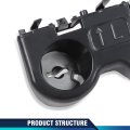 Front Bumper Bracket For Nissan Kicks 2018 2019 2020 Left Driver Side Black Abs Plastic Part Number 622255rb0a