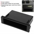 Single Din Stereo Dash Kit Pocket Radio Installation Car Storage Box Cup Holder Cubby Compartment Fits For Cruze