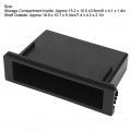 Single Din Stereo Dash Kit Pocket Radio Installation Car Storage Box Cup Holder Cubby Compartment Fits For Cruze