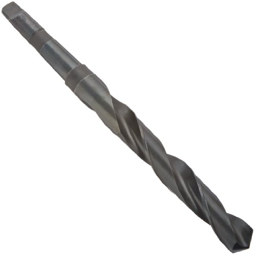 Michigan Drill 203 Series High-speed Steel General Purpose Bit 3 Morse Taper Shank Spiral Flute 118 Degrees Conventional Point