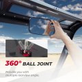 Kemimoto Utv Rear View Mirror Compatible With Polaris Ranger 500 570 900 Xp 1000 Crew 2017 2018 2019 2020 2021 2022 2023