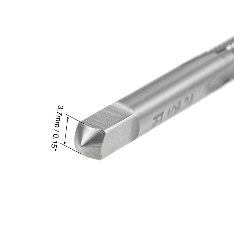 Machine Tap 10-24 Unc Thread 2b Class 3 Flutes High Speed Steel Screw Threading Tapping Tool 5 Pieces