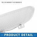 A Absopro Bumper Reflector Side Marker 63148383011 63148383012 Front For Bmw 330ci Base 3 0l L6 Gas 2001-2003 Clear Set Of 2