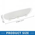 A Absopro Bumper Reflector Side Marker 63148383011 63148383012 Front For Bmw 330ci Base 3 0l L6 Gas 2001-2003 Clear Set Of 2