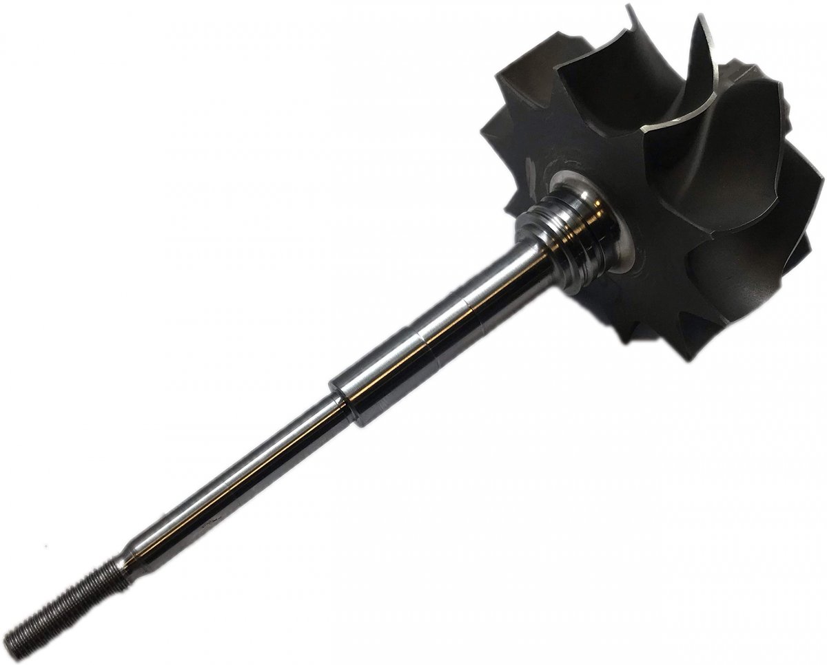6 0 Turbine Shaft Turbo Lab America 03 0 Power Stroke Gt37vas 1010 10 Blade Wheel
