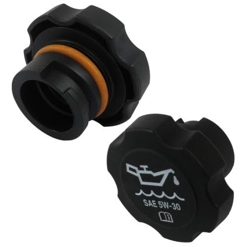 2pcs Fc208 12573337 Oil Filler Cap For Gmc Sonoma 1996 2004 Chevrolet Avalanche Silverado Tahoe Buick Cadillac Hummer Isuzu
