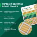 Filterbuy 17 5x21x5 Air Filter Merv 11 Allergen Defense 1-pack Pleated Hvac Ac Furnace Filters Replacement For Rheem Ruud And