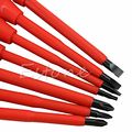 1 Set 7pcs Electricians Insulated Electrical Single Head Hand Screwdriver Tools 