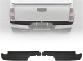 Kuafu Pair Black Rear Bumper Step Pad Compatible With 1995-2004 Toyota Tacoma Driver And Passenger Side Pp Plastic 