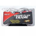 Chromed 3d Eagle Hawk License Plate Frame Die Cast Zinc Triple Chrome Plating Auto Car Truck Suv By Pilot