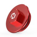 Nicecnc Red Magnetic Oil Drain Plug Bolt For Honda Crf450 R Rx Rwe L Rl X 2017 2018 2019 2020 2021 2022 2023 2024 
