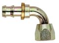 Fbm1442 Steel Hose Fitting 06an Size 90 Degrees Elbow Coupling Alloy 