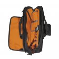 Klein Tools 55455m Tool Bag Tradesman Pro Tech With Laptop Pocket Black And Orange 
