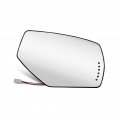 Gmc Sierra 1500 2014 15 16 17 2018 Mirror Glass Passenger Side W Spotter Led Signal Light Heated Power Replacement For 