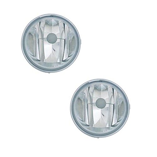 Round Fog Lamp Units Pair For 06-10 F150 And 06-08 Mark Lt Waterproof Left Right Assemblies