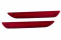 Diode Dynamics Red Led Sidemarkers For Ford Mustang 2015-2023 