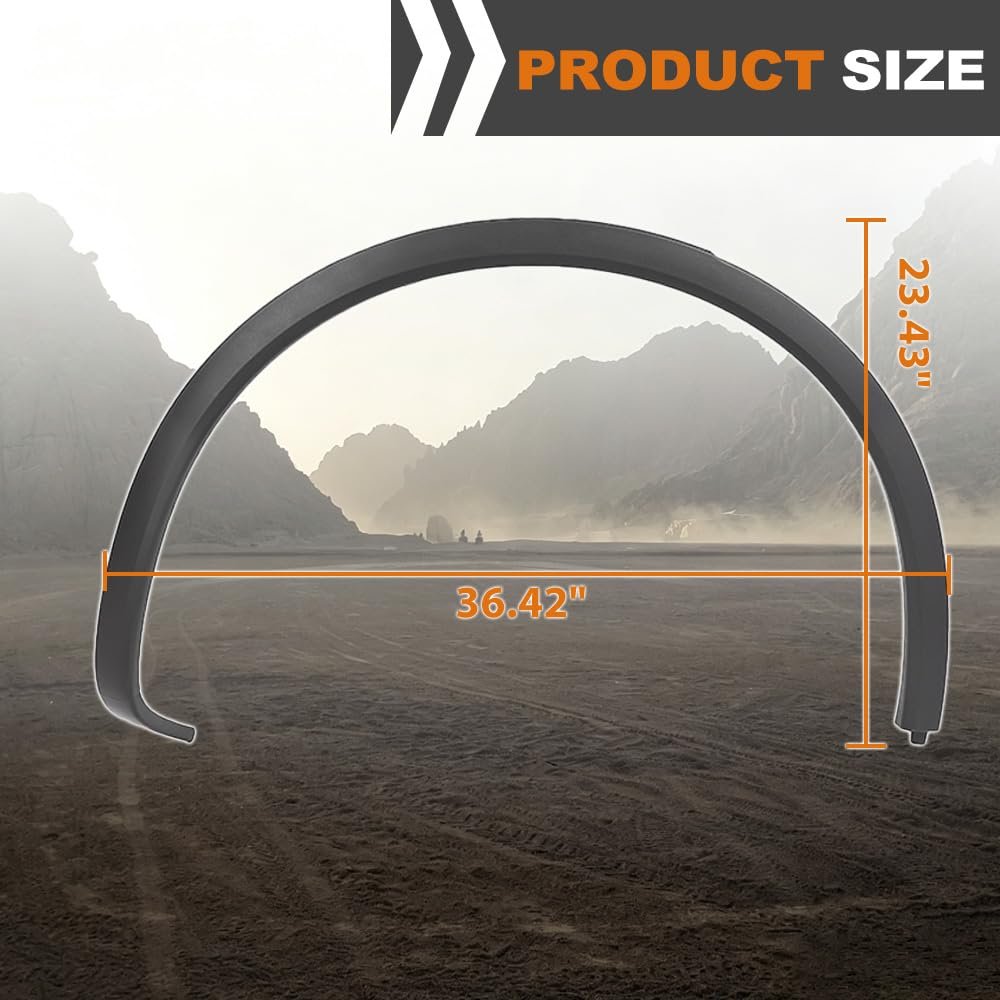 Rear Right Wheel Arch Fender Molding Flare Trim For Porsche Cayenne 2011 2018 Without Off Road Package Black Pp