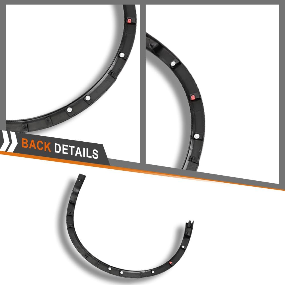 Rear Right Wheel Arch Fender Molding Flare Trim For Porsche Cayenne 2011 2018 Without Off Road Package Black Pp