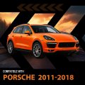 Rear Right Wheel Arch Fender Molding Flare Trim For Porsche Cayenne 2011 2018 Without Off Road Package Black Pp