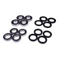 All 4 Four Wheel Axle Hub Bearing Seal Kit For Odes 800 Dominator Raider Utv Atv 