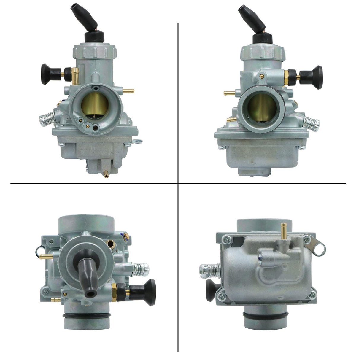 Secos Carburetor With Gaskets Jets Fuel Filter For Kawasaki Kx65 2000-2014 Kx60 1983-2003 Replacement