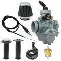 Secos Carburetor With Gaskets Jets Fuel Filter For Kawasaki Kx65 2000-2014 Kx60 1983-2003 Replacement