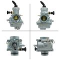 Secos Carburetor With Gaskets Jets Fuel Filter For Kawasaki Kx65 2000-2014 Kx60 1983-2003 Replacement