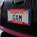 Washington Capitals Grill Stripe License Plate Tag Frame 