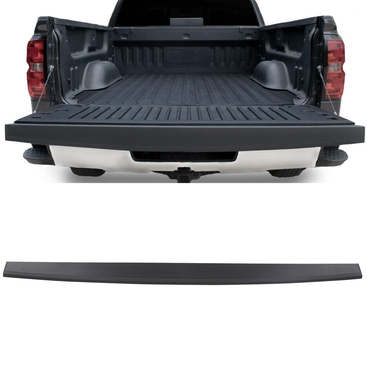 Tailgate Molding Cap 22763062 Gm1904110 For 2014 To 2018 Chevrolet Silverado And Gmc Sierra 1500 2015 2019 2500hd 3500hd Matte