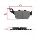 Rear Brake Pads For Buell Xb12r Firebolt 1200 2004 2005 2006 2007 Fd103g1371 Model Kvtr-16270