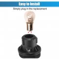 Uxcell Turn Signal Light Bulb Socket Lamp Blinker Holder Base No 2k0953123 For Vw Caddy 2003-2010