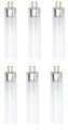 Ge 6 Tubes 62021 F54t5 47w 835 Eco Straight T5 Fluorescent Tube Light Bulb 45 5 Inch 3500k Neutral White 47 Watts 