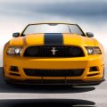Ipick Image For Ford Mustang Boss 302 Universal Fit Enforced Stand-up Auto Windshield Sun Shade At Standard Size 54 X 27 5