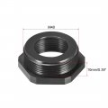 Uxcell Threaded Reducing Bushings Nylon Connector Adaptor M40 Male To M32 Female Thread Black 3 Pcs