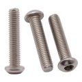 M8 X 22mm Hex Socket Button Head Cap Screws 304 Stainless Steel 18 8 20 Pack Allen Drive Full Thread Machine Bolts Bright 
