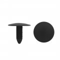 A16092200ux0568 6 X 5 5mm Black Plastic Rivets Push Type Bumper Fender Moulding Clip 100 Piece 