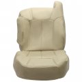 Seat Cover For 2000-2002 Chevrolet Chevy Tahoe Suburban 1500 2500 Light Shale Tan Front Driver Side Passenger Artificial