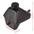 Trkimal Plastic Gas Fuel Petrol Tank For 50cc 70cc 90cc 110cc 125cc Roketa Taotao Sunl Coolster Jcl Ata Baja Motorsportsvitacci