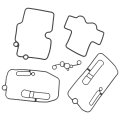 Carburetor Rebuild Repair Kit For Yamaha Wr250f Yz250f Wr400f Wr426f 2001 2013 Kawasaki Kx250f Kx450f 30exc 450sxf Crf250r 