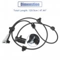 Uxcell Rear Left Abs Wheel Speed Sensor No 89546-0c020 89546-0c010 For Toyota Sequoia Limited Sr5 2001-2007