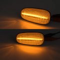 2pcs Full Led Fender Side Marker Lights For Cadillac Sts 2005-2011 Front Indicator Turn Signal Lamp Replace Oem Sidemarker