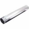 Deflecto Dp244 4-inch X 24-inch Aluminum Pipe 